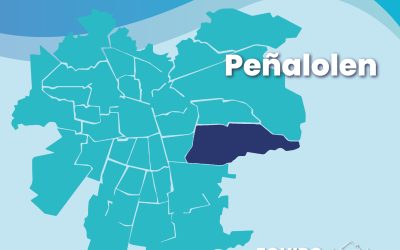 Equipo médico en casa Peñalolen, sector suroriente, Santiago.