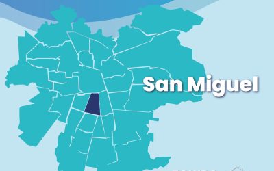 Equipo médico en casa San Miguel, sector sur, Santiago.