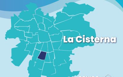 Equipo médico en casa La Cisterna, sector sur, Santiago.