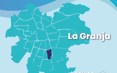 Equipo médico en casa La Granja, sector sur, Santiago.