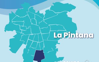 Equipo médico en casa La Pintana, sector sur, Santiago.