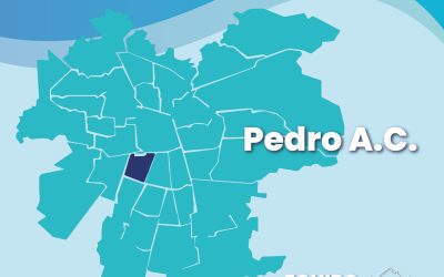 Equipo médico en casa Pedro A.C. sector sur, Santiago.